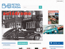 Tablet Screenshot of petrolhead.es
